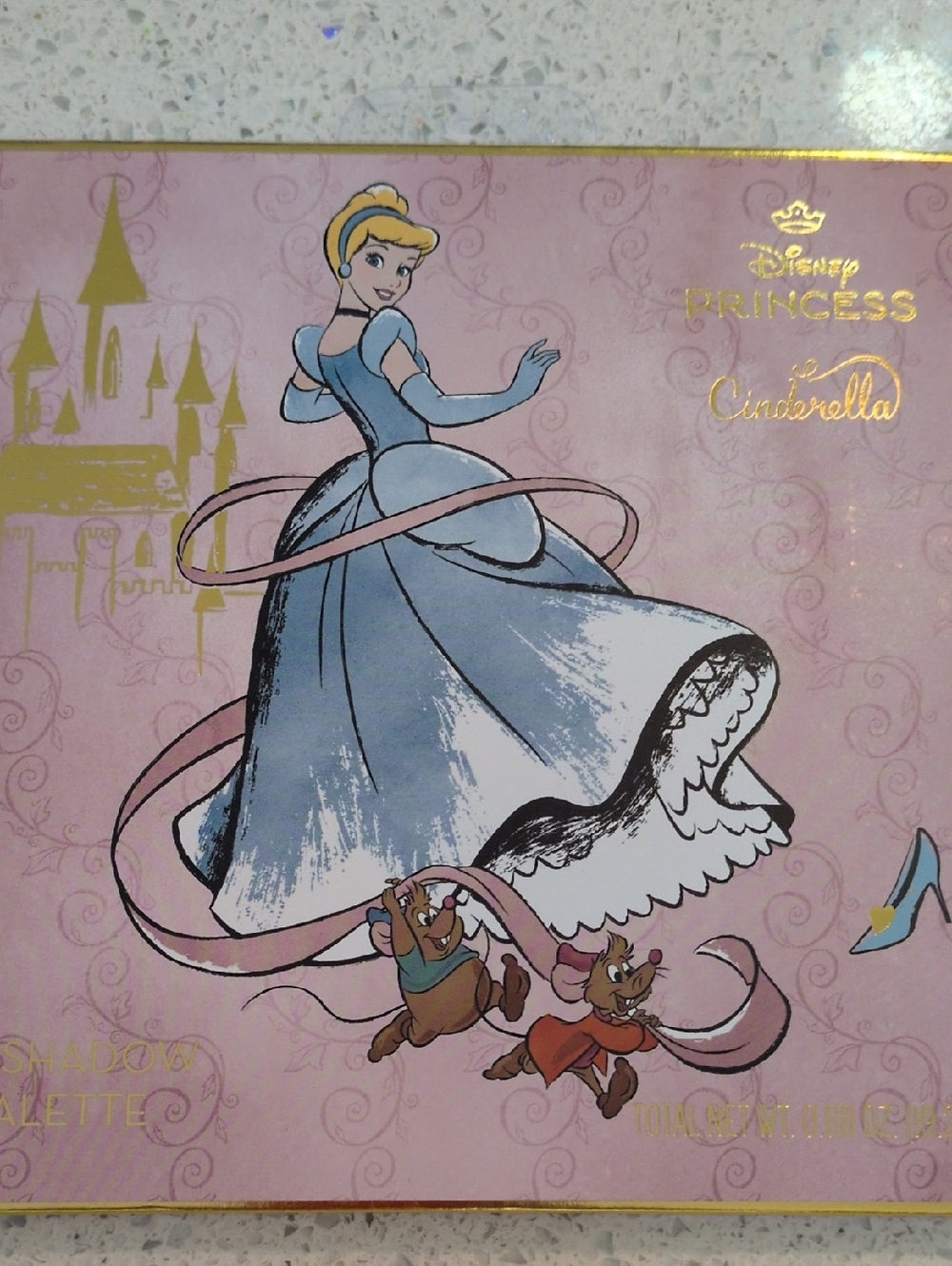 Disney Cinderella Pink and Blue Collector Eye Shadow Palette